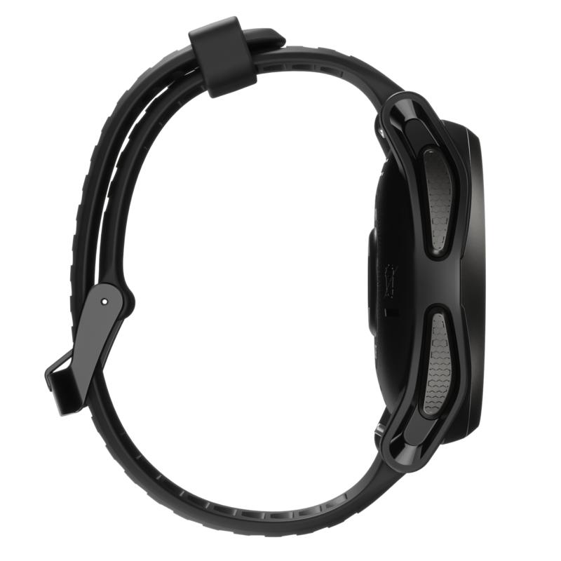 RUNNING WRIST HEART-RATE MONITOR WATCH KIPRUN GPS 550 - BLACK