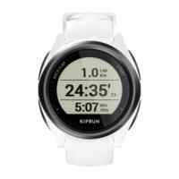 RUNNING WRIST HEART-RATE MONITOR WATCH KIPRUN GPS 550 - WHITE