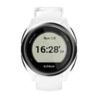 ساعة جري Kiprun GPS 550 لمراقبة معدل ضربات القلب - أبيض