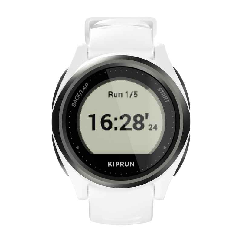 RUNNING WRIST HEART-RATE MONITOR WATCH KIPRUN GPS 550 - WHITE