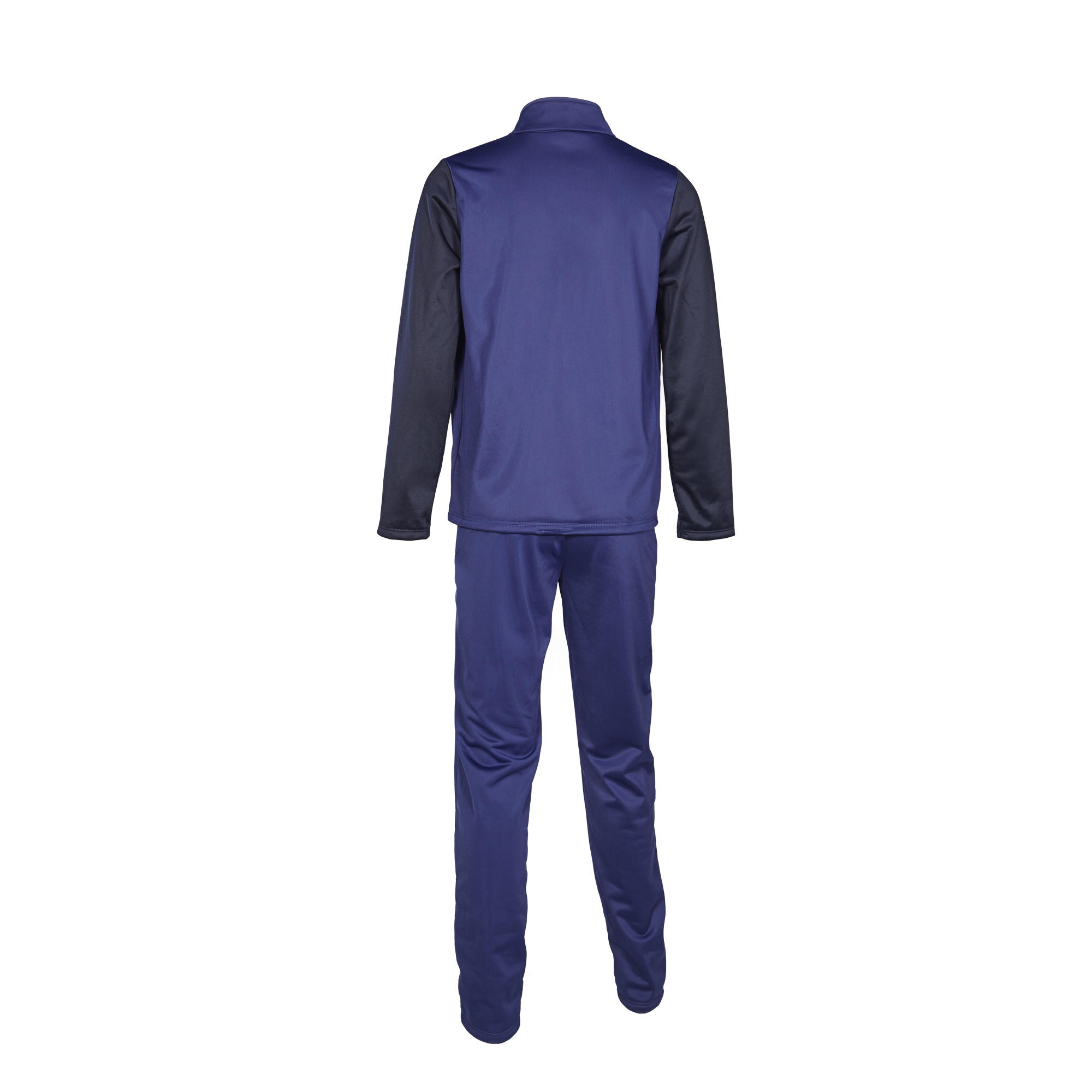 Kids' Basic Synthetic Breathable Tracksuit Gym'Y - Navy 2/5