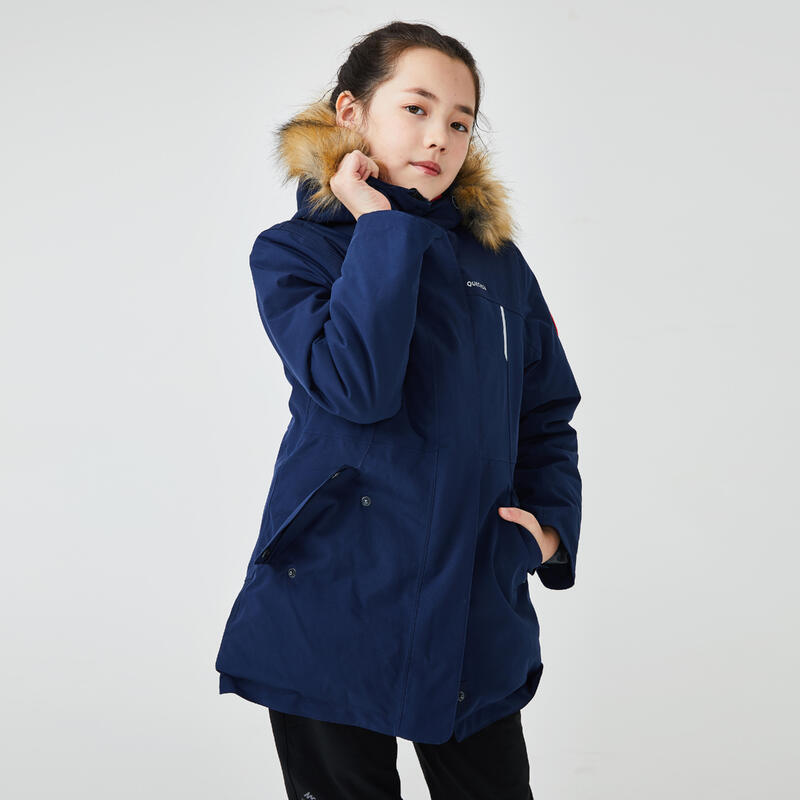 QUECHUA Çocuk Su Geçirmez Outdoor Kar Montu / 7 / 15 Yaş - Lacivert - SH500 Ultra-Warm QUECHUA Çocuk Su Geçirmez Outdoor Kar Montu / 7 / 15 Yaş - Lacivert - SH500 Ultra-Warm
