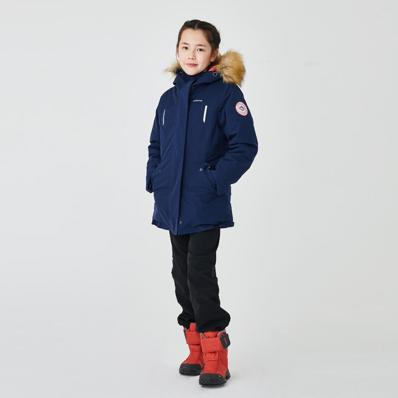 Çocuk Outdoor Kar Montu/Kışlık Mont - 7/15 Yaş - Lacivert - SH900 -17 °C