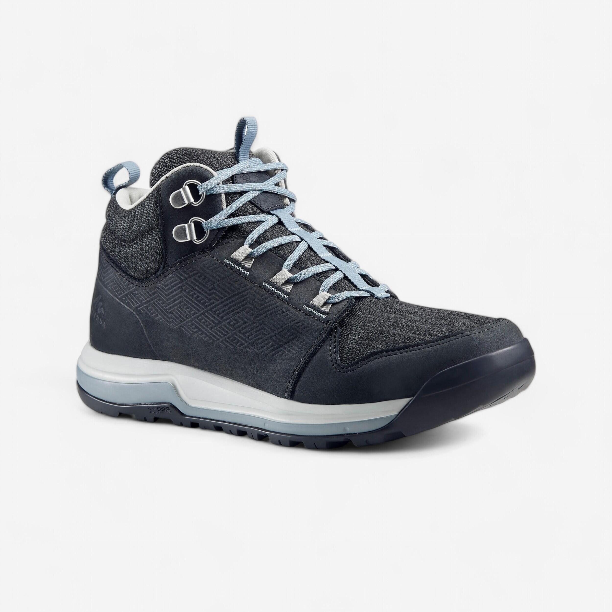 Botas de caminhada NH500 MID impermeáveis Mulher - Cinzento QUECHUA -  Decathlon