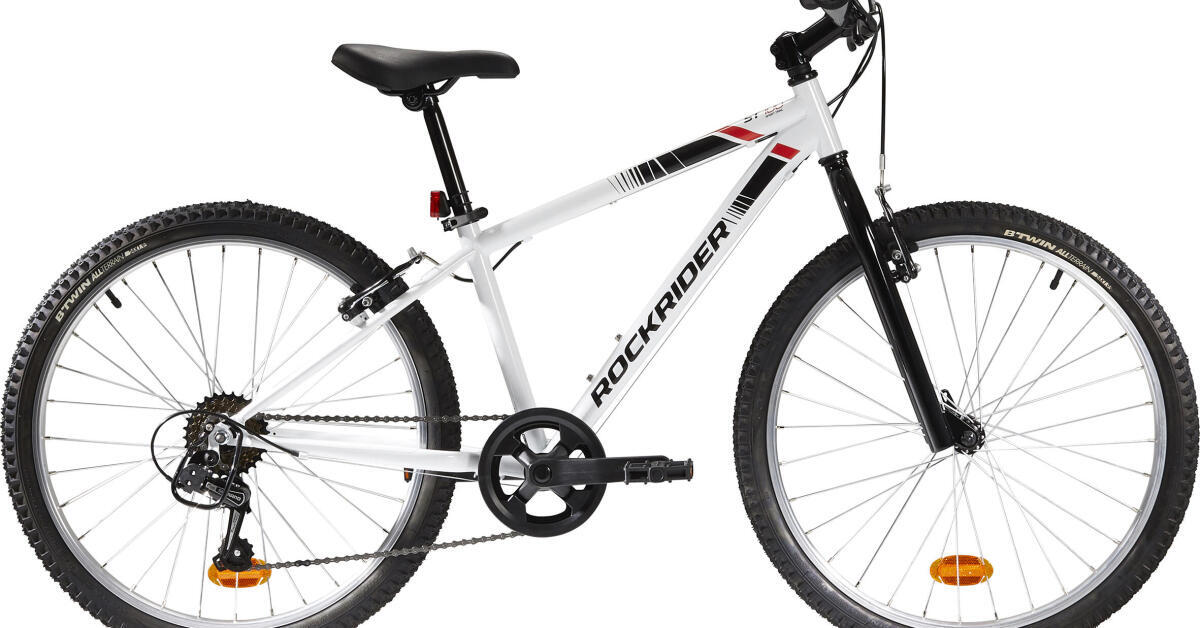 VTT ROCKRIDER 24 pouces 100 blanc notice reparation