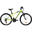 Bicicletă MTB Rockrider ST500 24" Galben Fluo Copii 9-12 ani