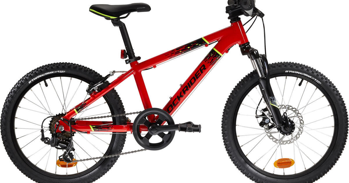 VTT ROCKRIDER 20 pouces 900 rouge
