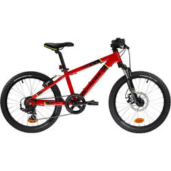 20 inch Kids Mountain bike rockrider st 900 6-9 years - Red