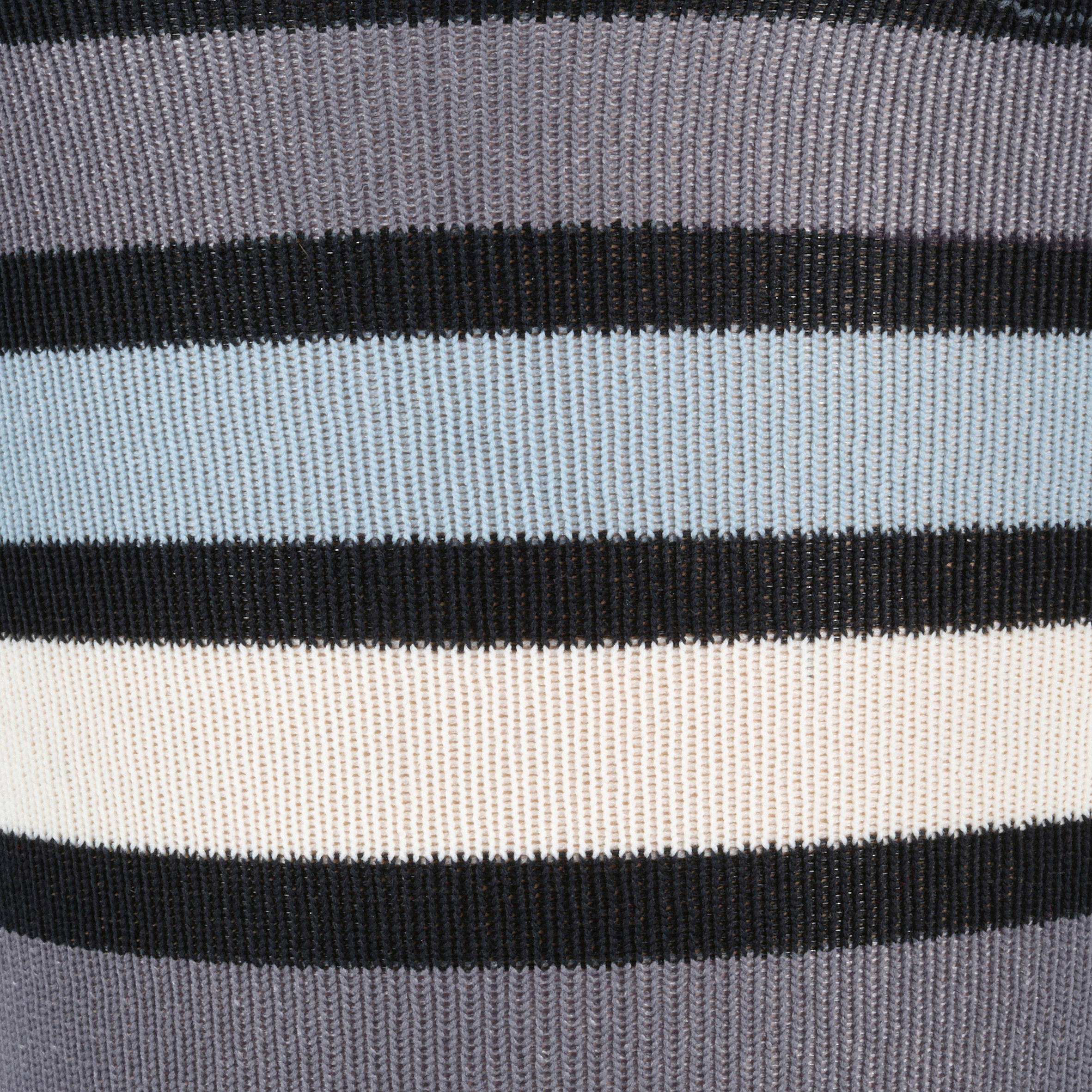 Adult Horse Riding Socks 100 - White/Grey Stripes -  4