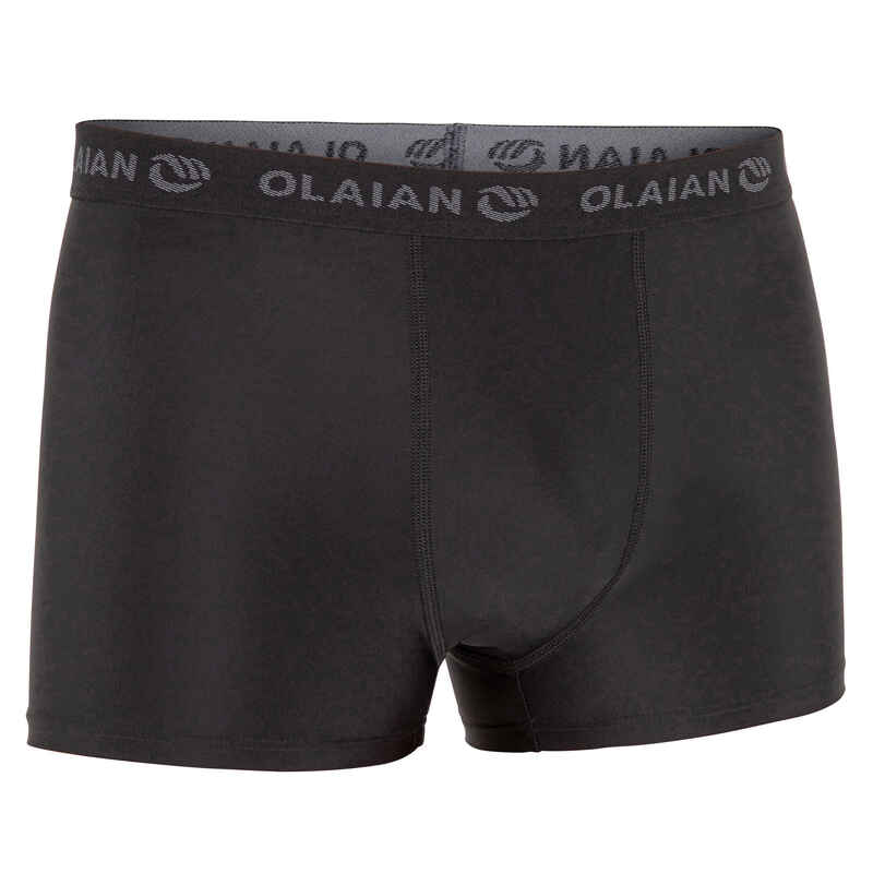 Funktionsshorts Surfen Herren Unterzieher Boxershorts 500 schwarz Funktionsshorts Surfen Herren Unterzieher Boxershorts 500 schwarz