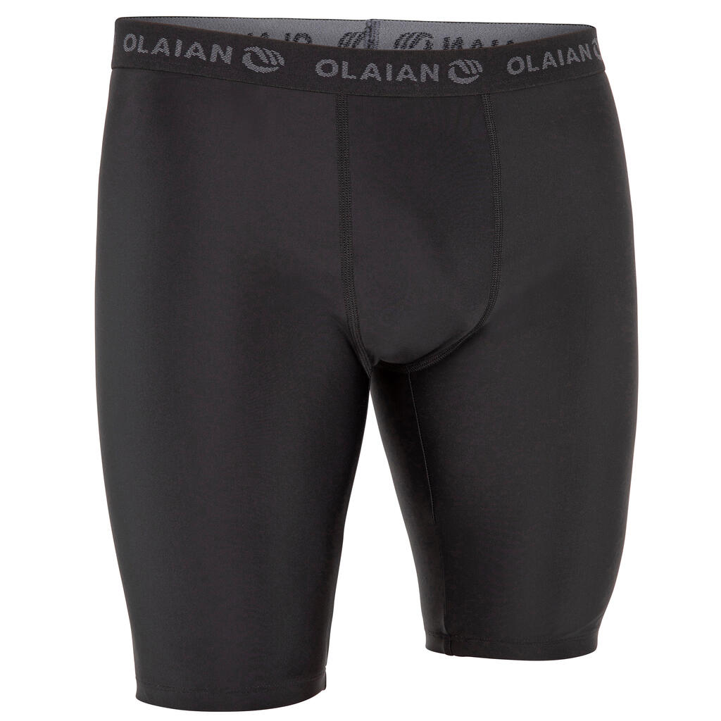 Funktionsshorts Surfen Herren Unterziehshorts Jammer 500 schwarz