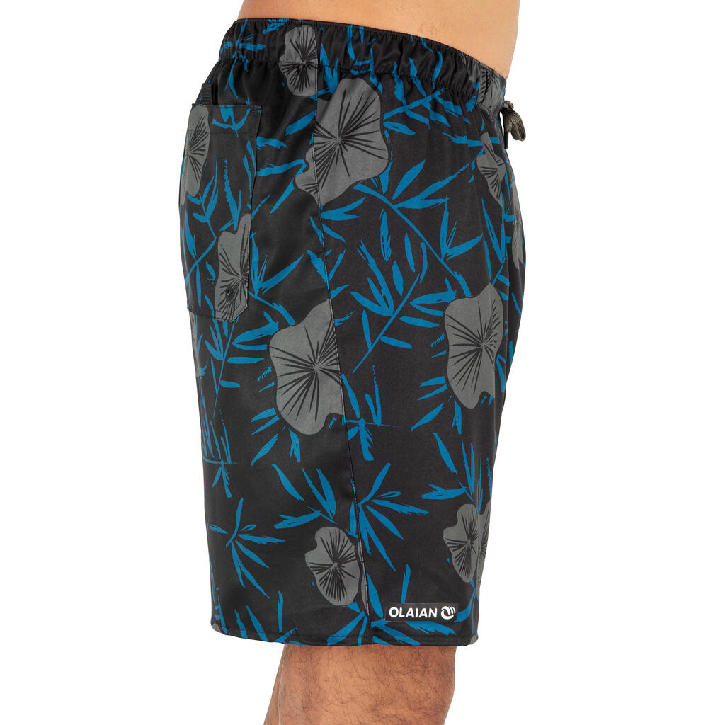 Surfing Standard Boardshorts 100 - Psycho Jap Black