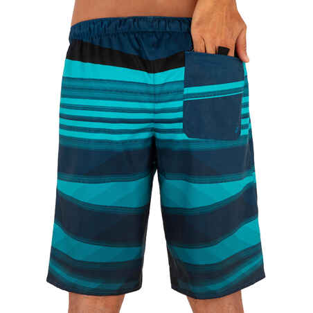 Surfing Long Boardshorts 100 - Camada Blue