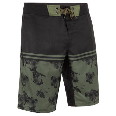 Surf boardshort standard 500 Stain Kaki