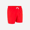 กางเกงชายหาดขาสั้นรุ่น Hendaia (สีแดง NT Red)