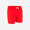 Boardshort court Hendaia NT rouge