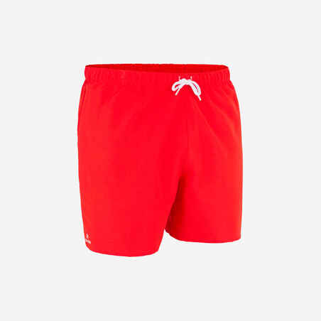 Rdeče plavalne kratke hlače HENDAIA