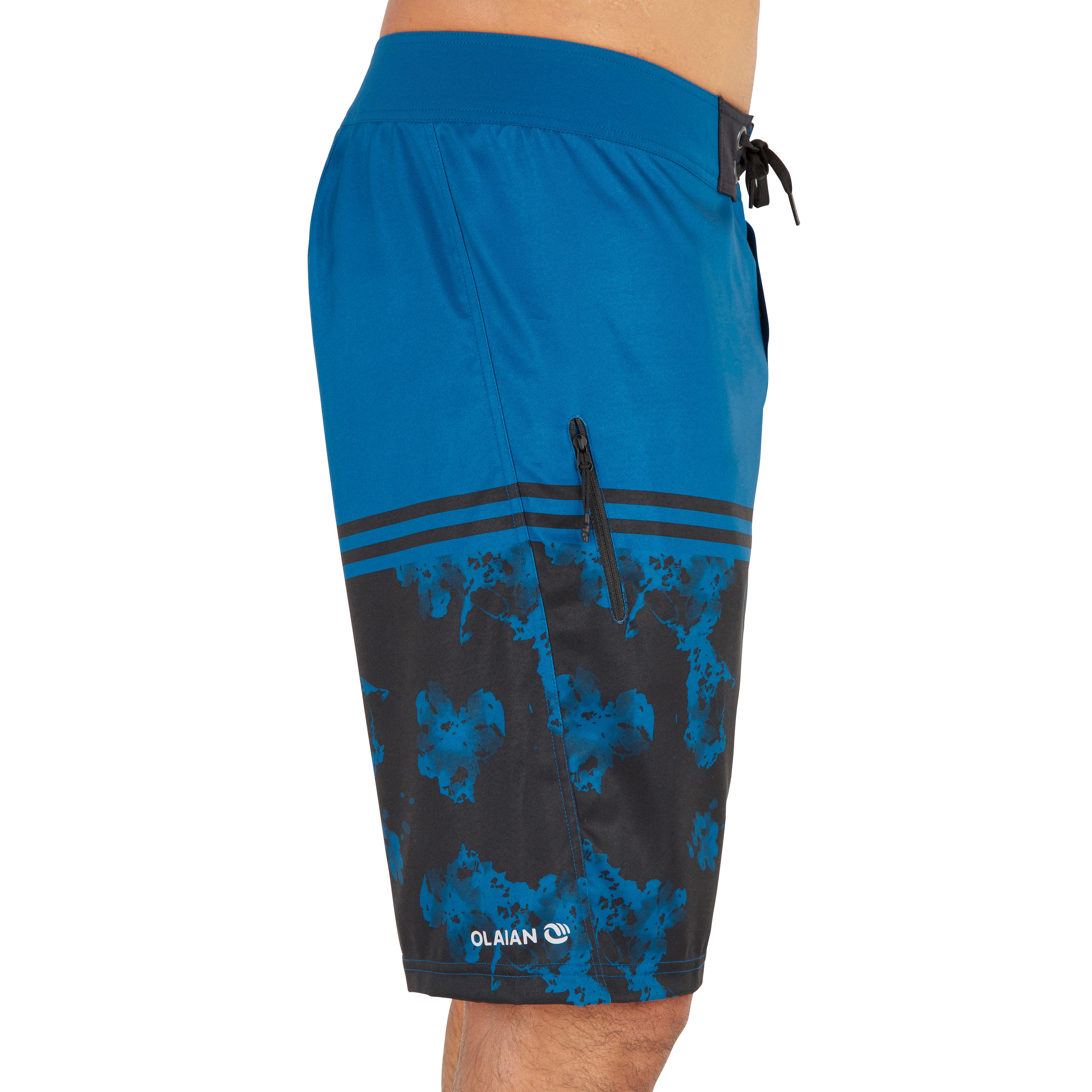 Surfing Standard Boardshorts 500 - Stain Petrol 3/5