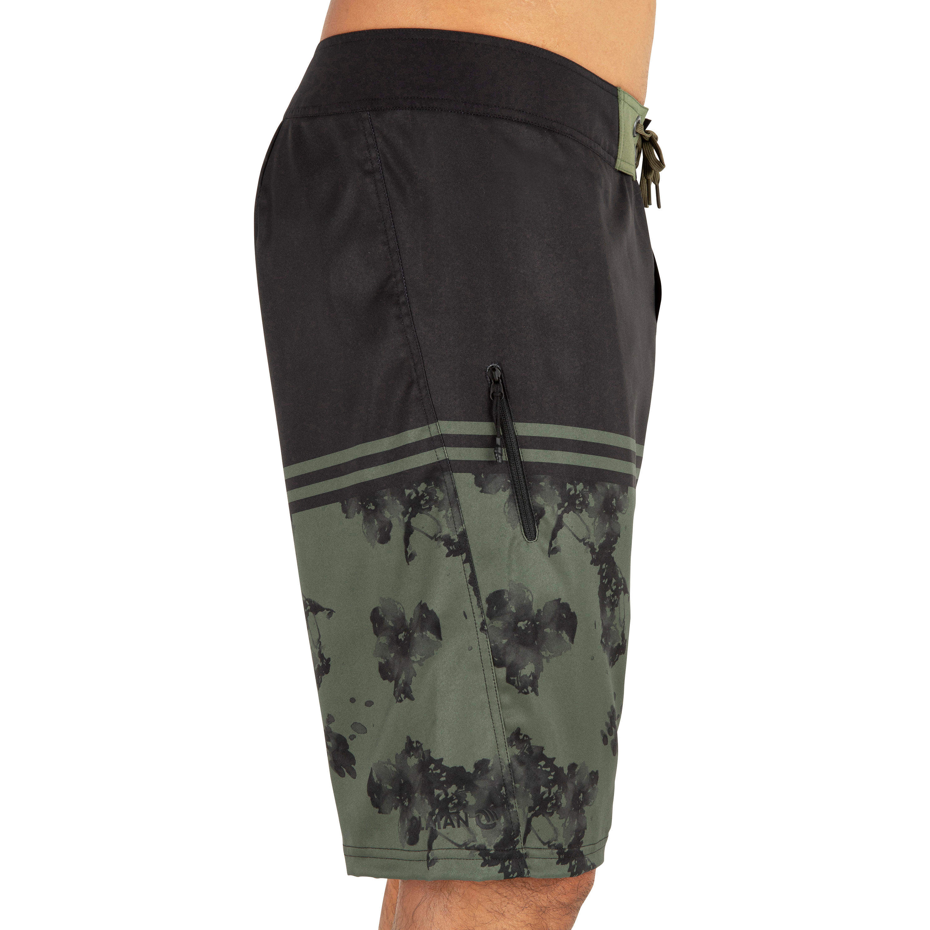 Surfing Standard Boardshorts 500 - Stain Khaki 2/5