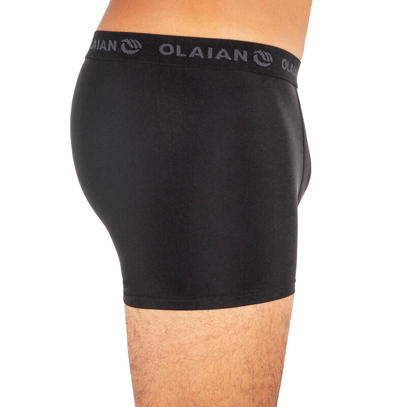 Boxershort voor surfen 500 zwart