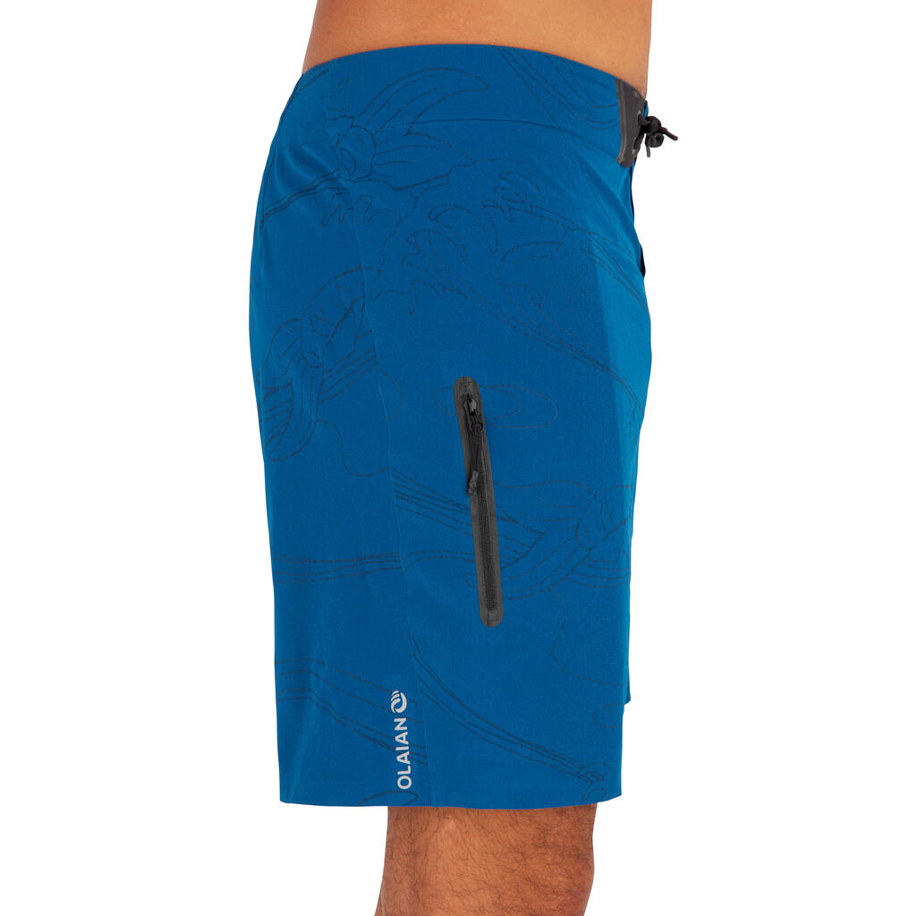 Surfing Standard Boardshorts 900 - Embossed Blue