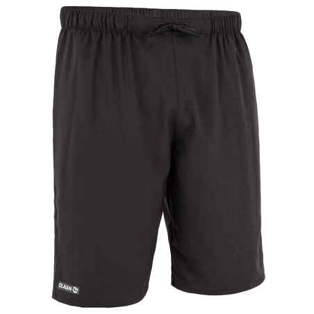 Surfing Long Boardshorts 100 - Simple Black