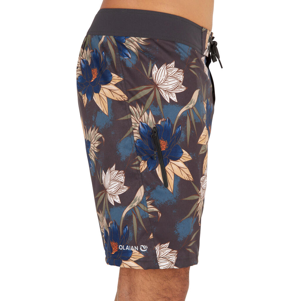 Surf boardshort standard 500 gradient blue