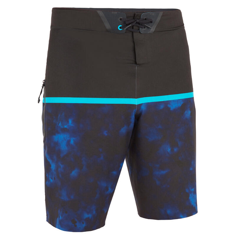 Surf boardshort Long 900 constrat blue