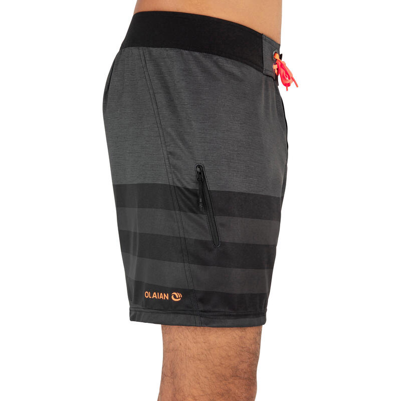 Surf boardshort court 500 summer black