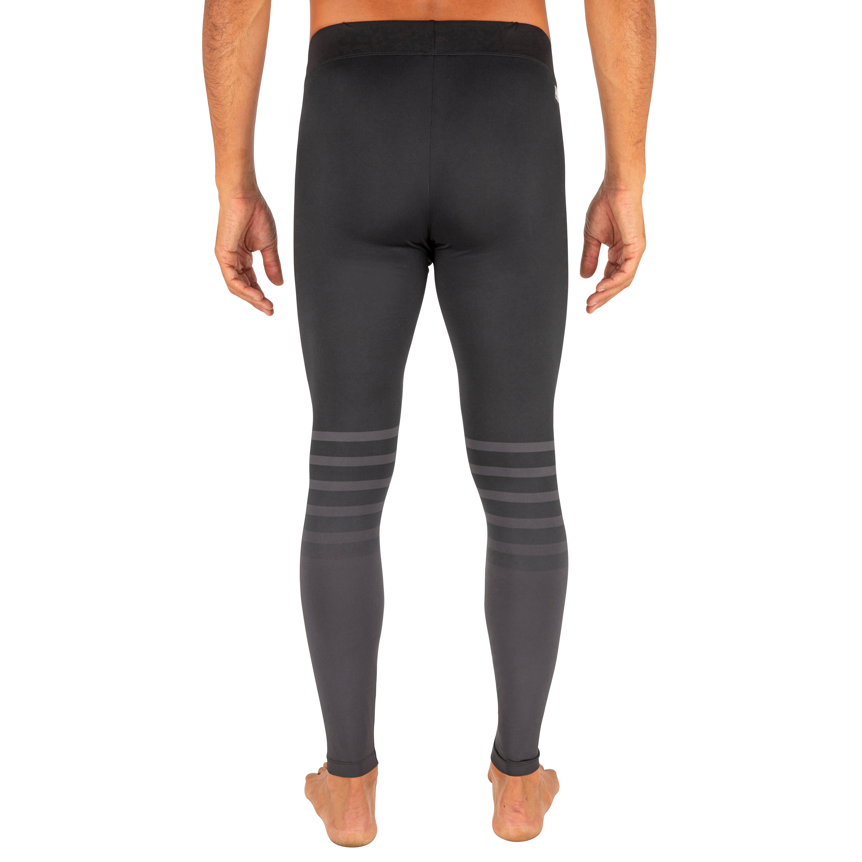 Men's Leggings anti-UV surf 100 black 4/7
