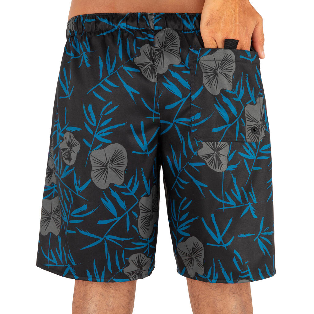 Surfing Standard Boardshorts 100 - Psycho Jap Black