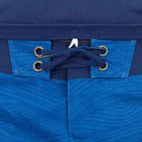 UV-Shirt langarm Herren UV-Schutz 50+ blau