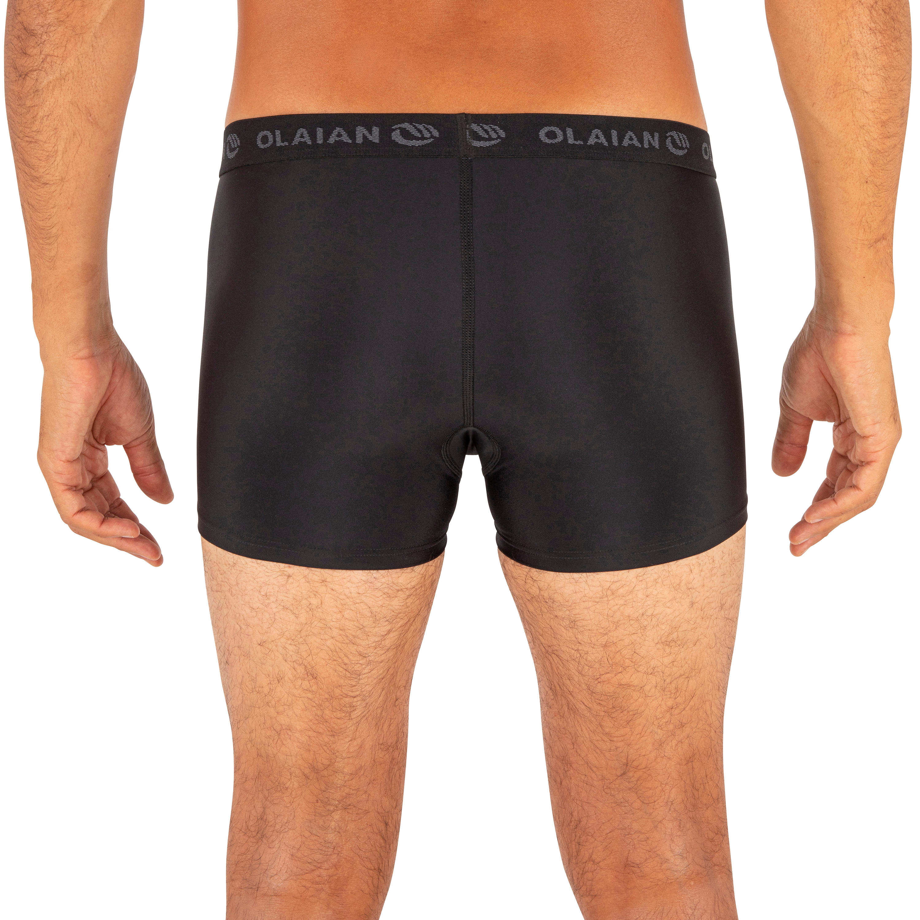 Boxershort voor surfen 500 zwart