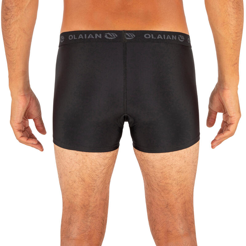 Funktionsshorts Surfen Herren Unterzieher Boxershorts 500 schwarz