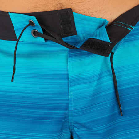 Surfing Short Boardshorts 500 - Fast Blue