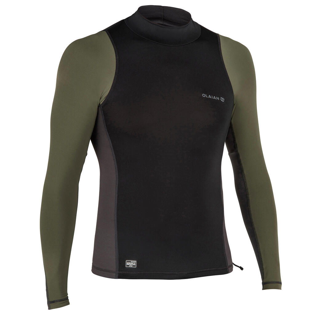 Men's Surfing Long-Sleeved UV Protection Top T-Shirt 500