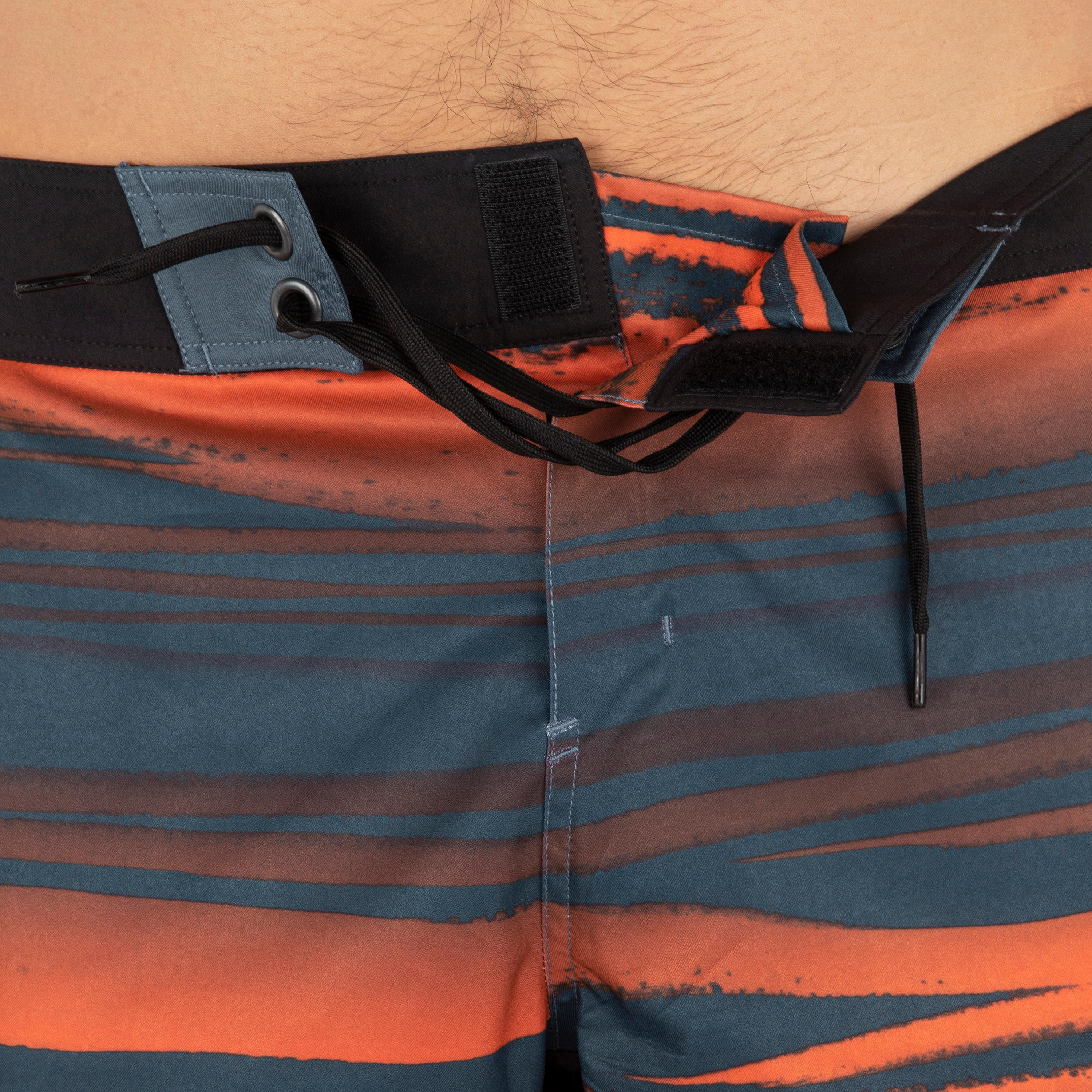 

Mens Surfing Boardshorts 500 Standard - Mistywaves Neon -  By OLAIAN | Decathlon