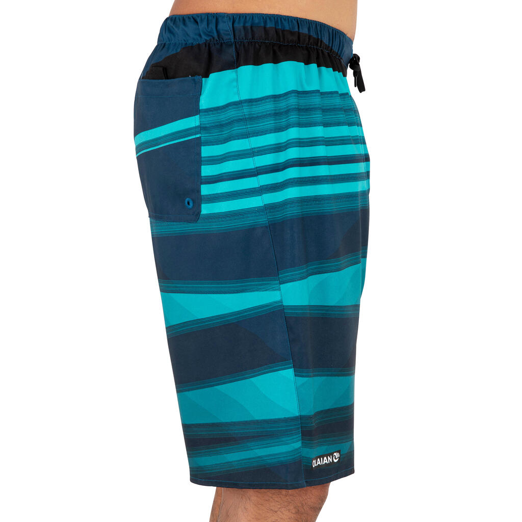 Surfing Long Boardshorts 100 - Camada Blue