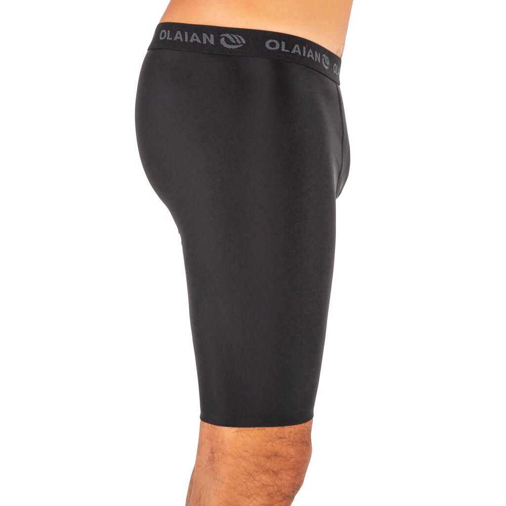 Funktionsshorts Surfen Herren Unterziehshorts Jammer 500 schwarz