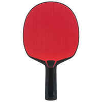 Table Tennis Robust Bat PPR 130 O - Black/Red