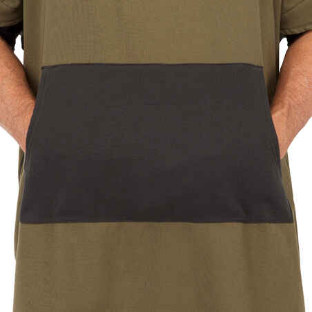 Adult Surf Poncho 500 - Khaki