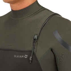 Men's Surfing Neoprene Wetsuit Pro John 900 -Khaki