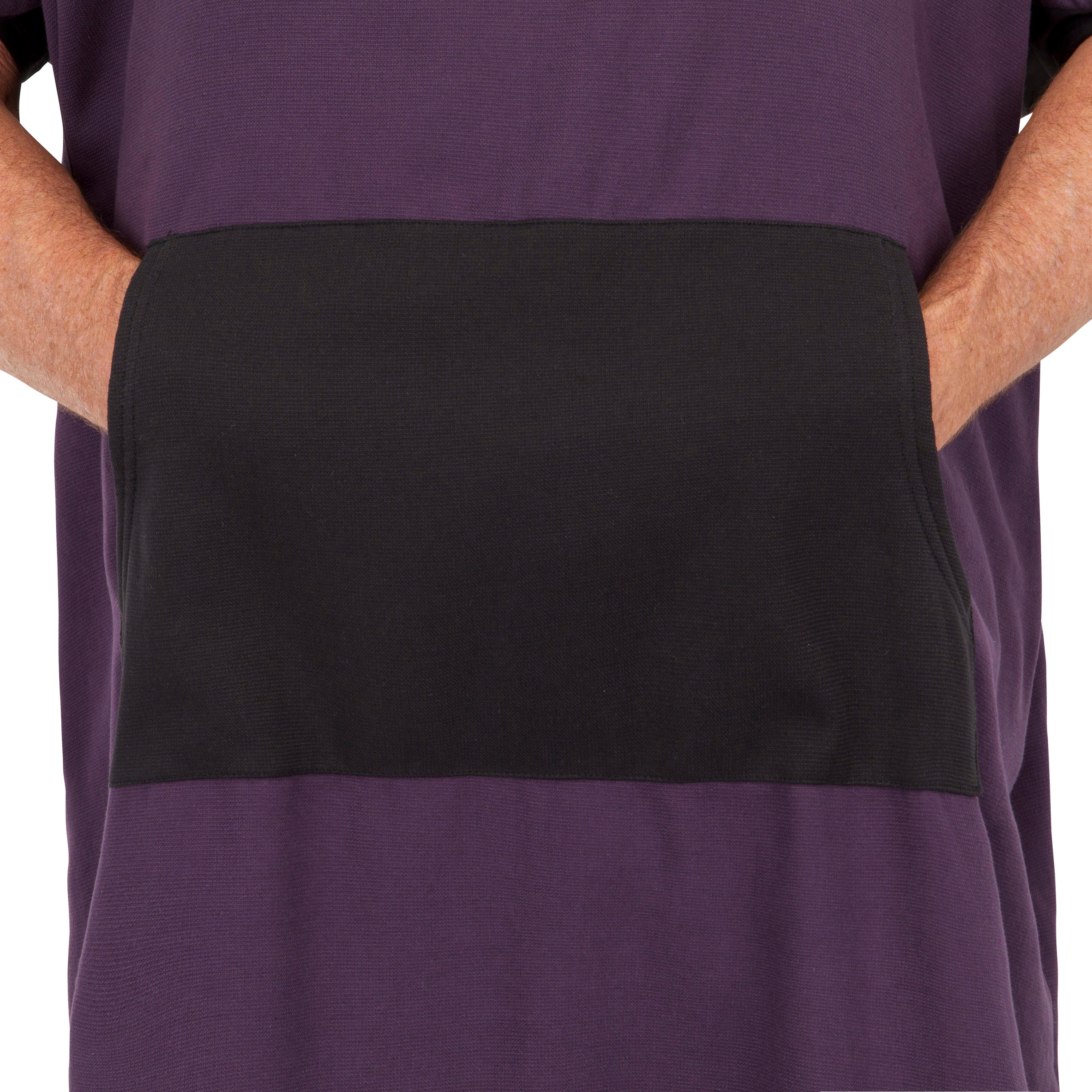Adult Surf Poncho 500 - Purple 5/7