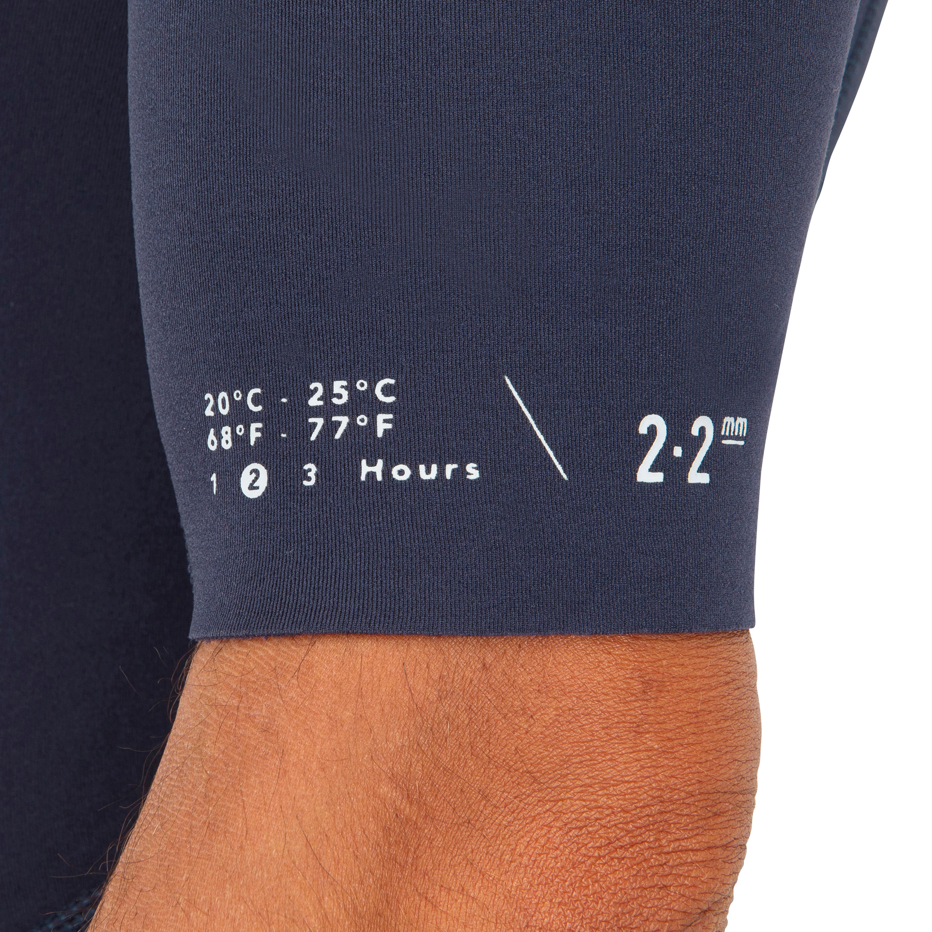 Muta shorty surf uomo 500 stretch neoprene 1,5 mm 15/21
