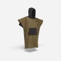 Adult Surf Poncho 500 - Khaki