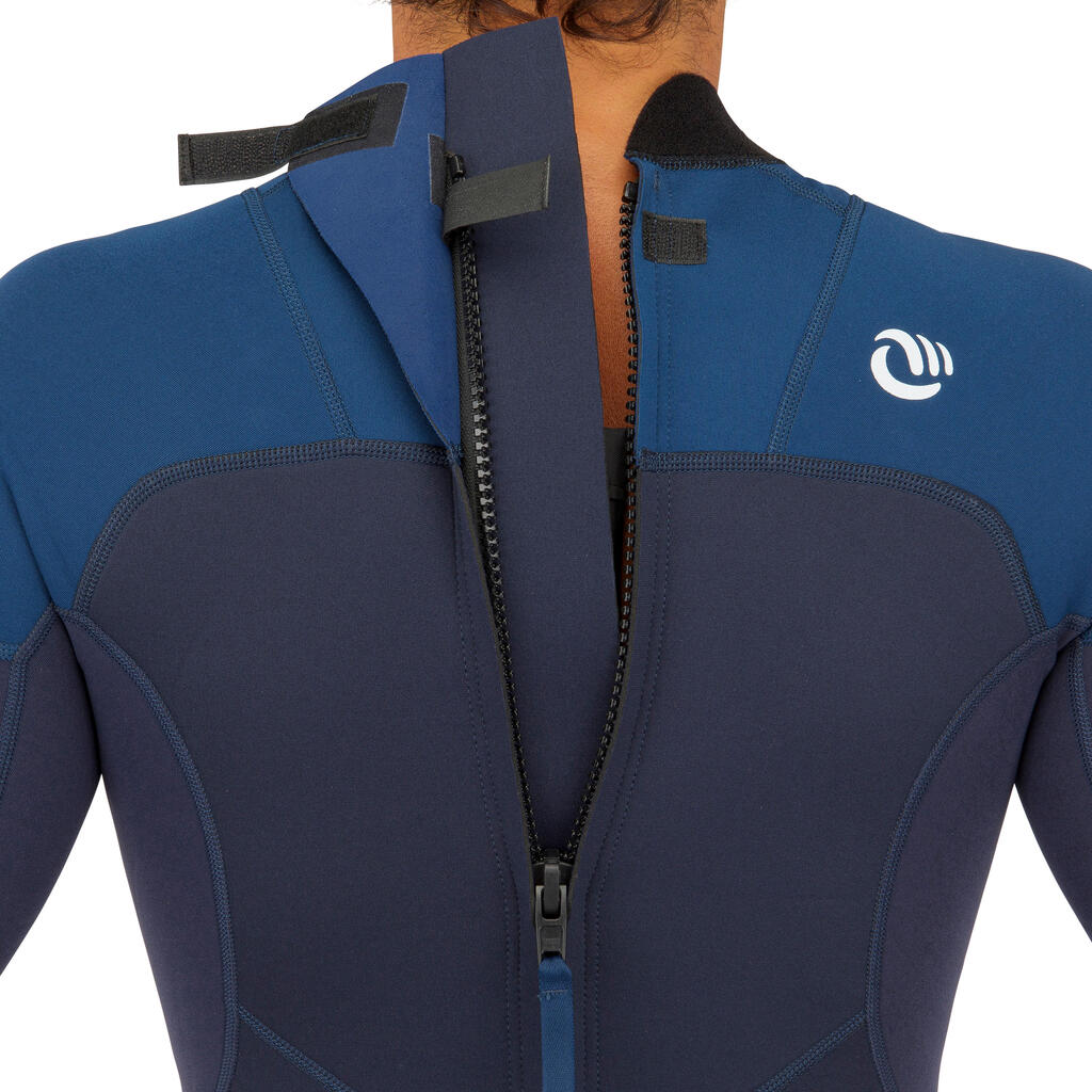 Men's Surfing Stretch Neoprene Shorty Wetsuit 500 - Blue