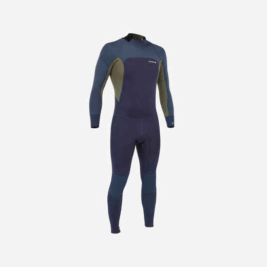 
      Vīriešu sērfošanas neoprēna hidrotērps “500”, 3/2 mm, zils, haki
  