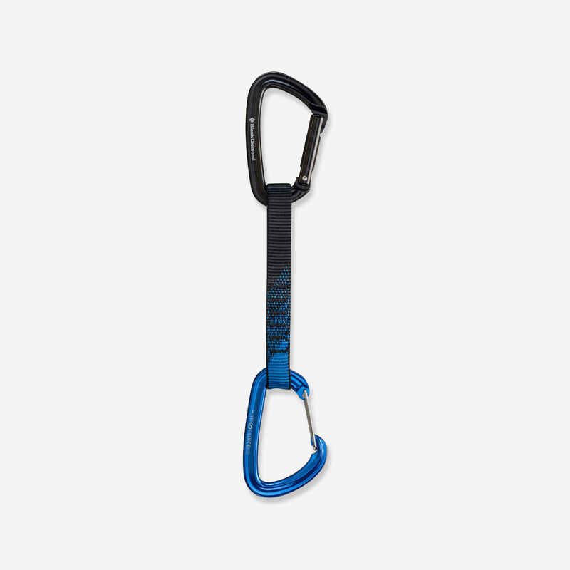 Climbing and Mountaineering Quickdraw - Hotforge Hybrid Blue 16 cm