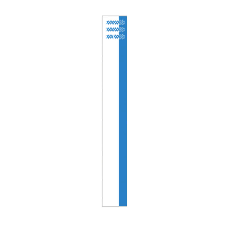 Bandschlinge leicht 10mm × 120cm blau/weiß