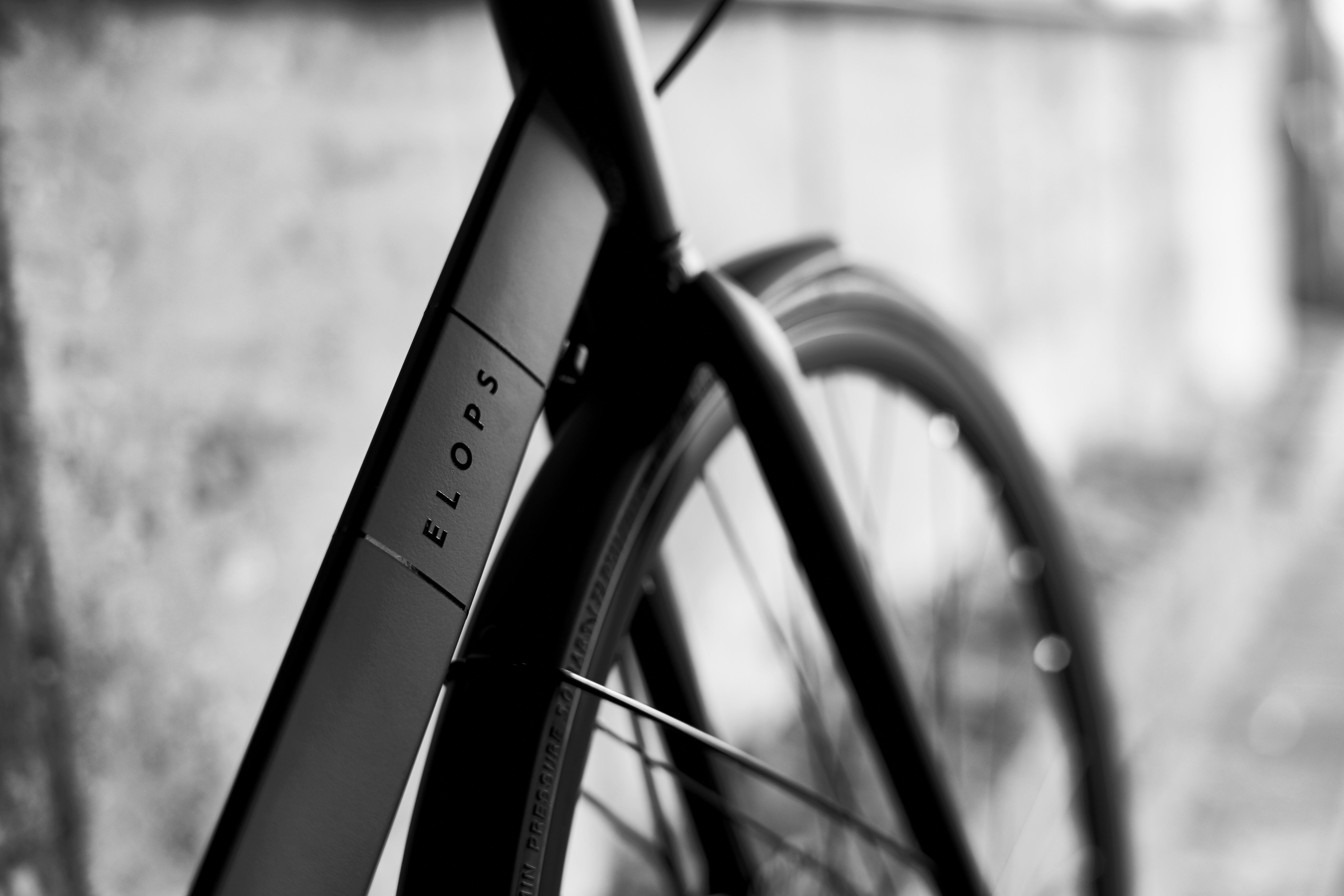 City Bike Elops Speed 920 Black Decathlon